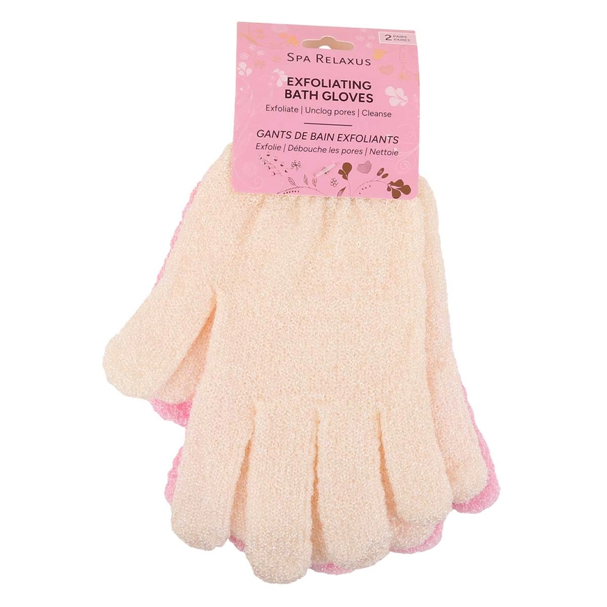 Gants de Bain Exfoliants en Nylon (2 paires) Relaxus Beauty Gants de Bain Exfoliants en Nylon (2 paires) Relaxus Beauty
