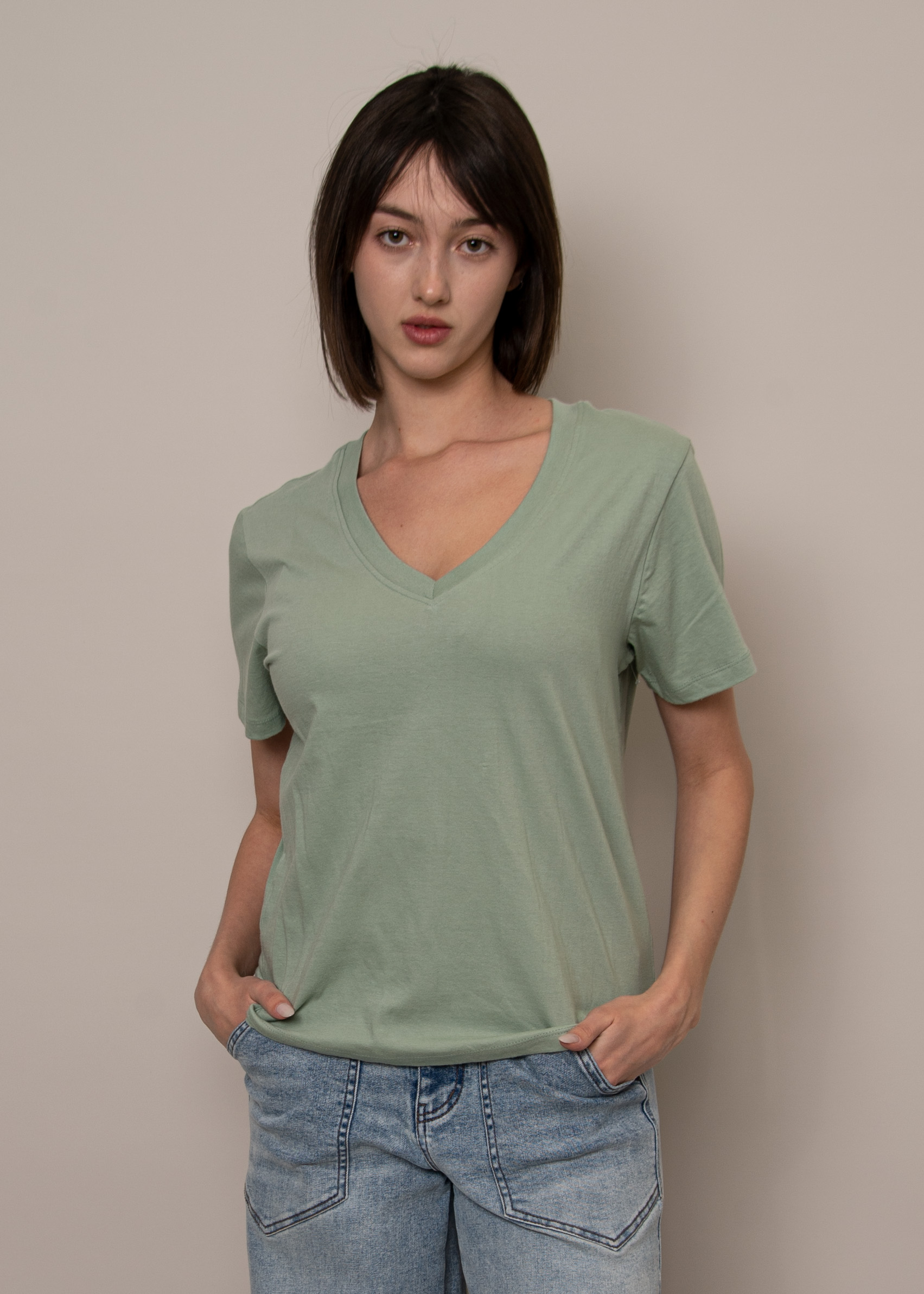 T-Shirt col V Milla Second Skin T-Shirt col V Milla Second Skin