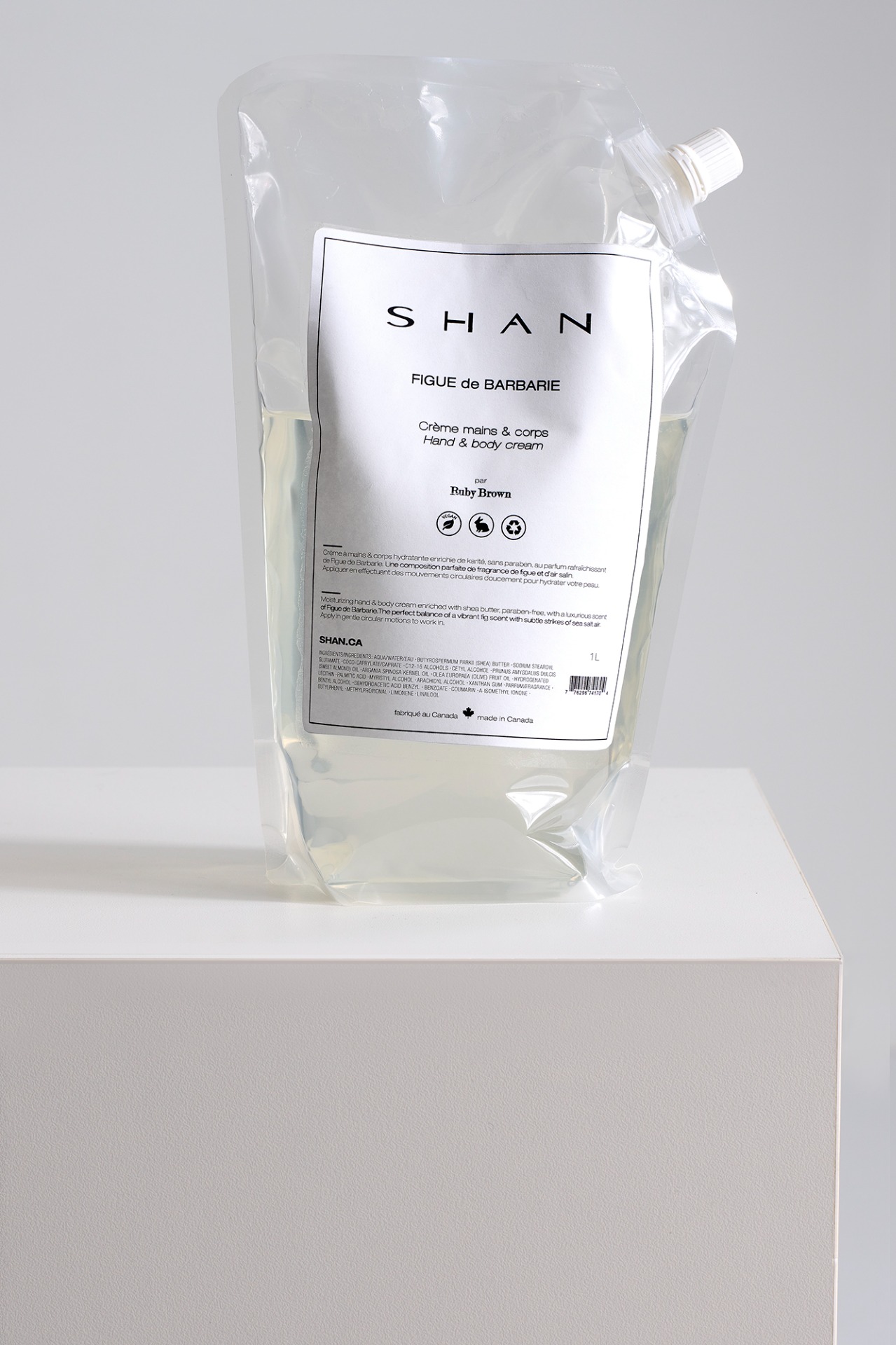 Recharge de Savon Mains & Corps 1L Shan Figue de Barbarie Recharge de Savon Mains & Corps 1L Shan Figue de Barbarie