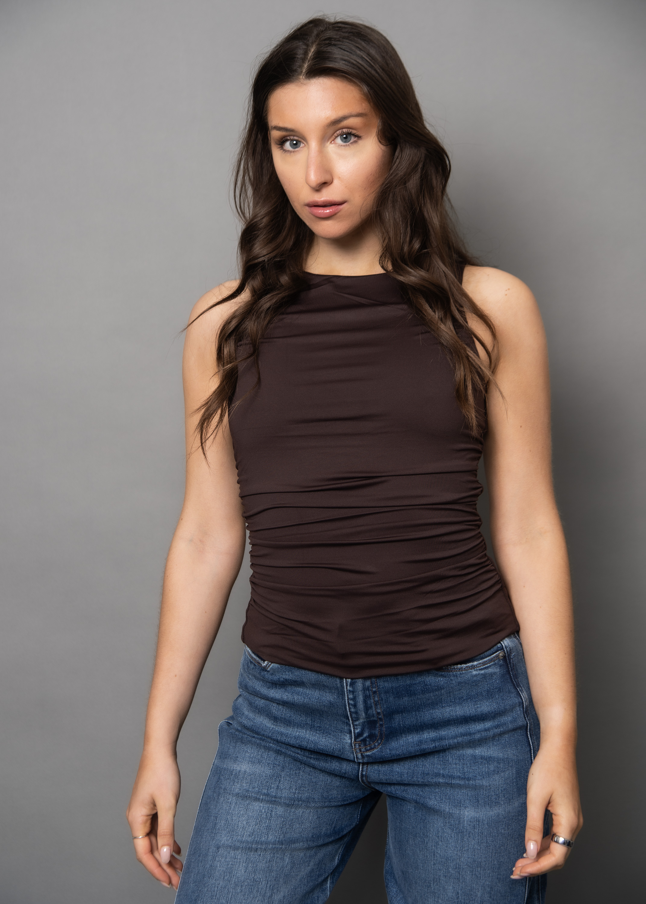 Camisole RIMA froncée 77T090SO Second Skin Camisole RIMA froncée 77T090SO Second Skin
