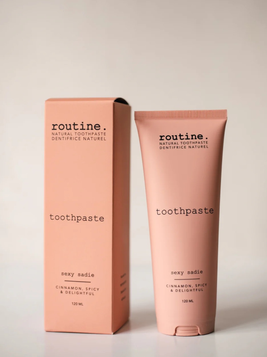 Dentifrice naturel Sexy Sadie ROUTINE. Dentifrice naturel Sexy Sadie ROUTINE.