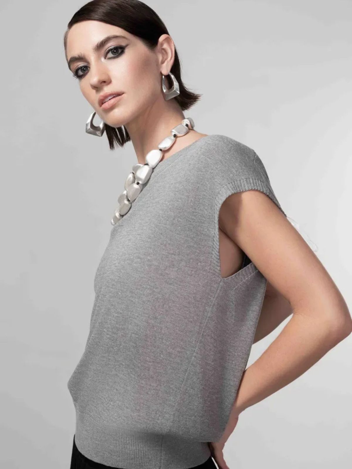 Pull sans manches HAAKO Pull sans manches HAAKO
