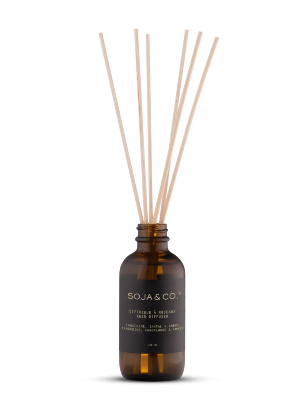 Diffuseur à roseaux | Tangerine, Santal & Ambre SOJA & CO Diffuseur à roseaux | Tangerine, Santal & Ambre SOJA & CO