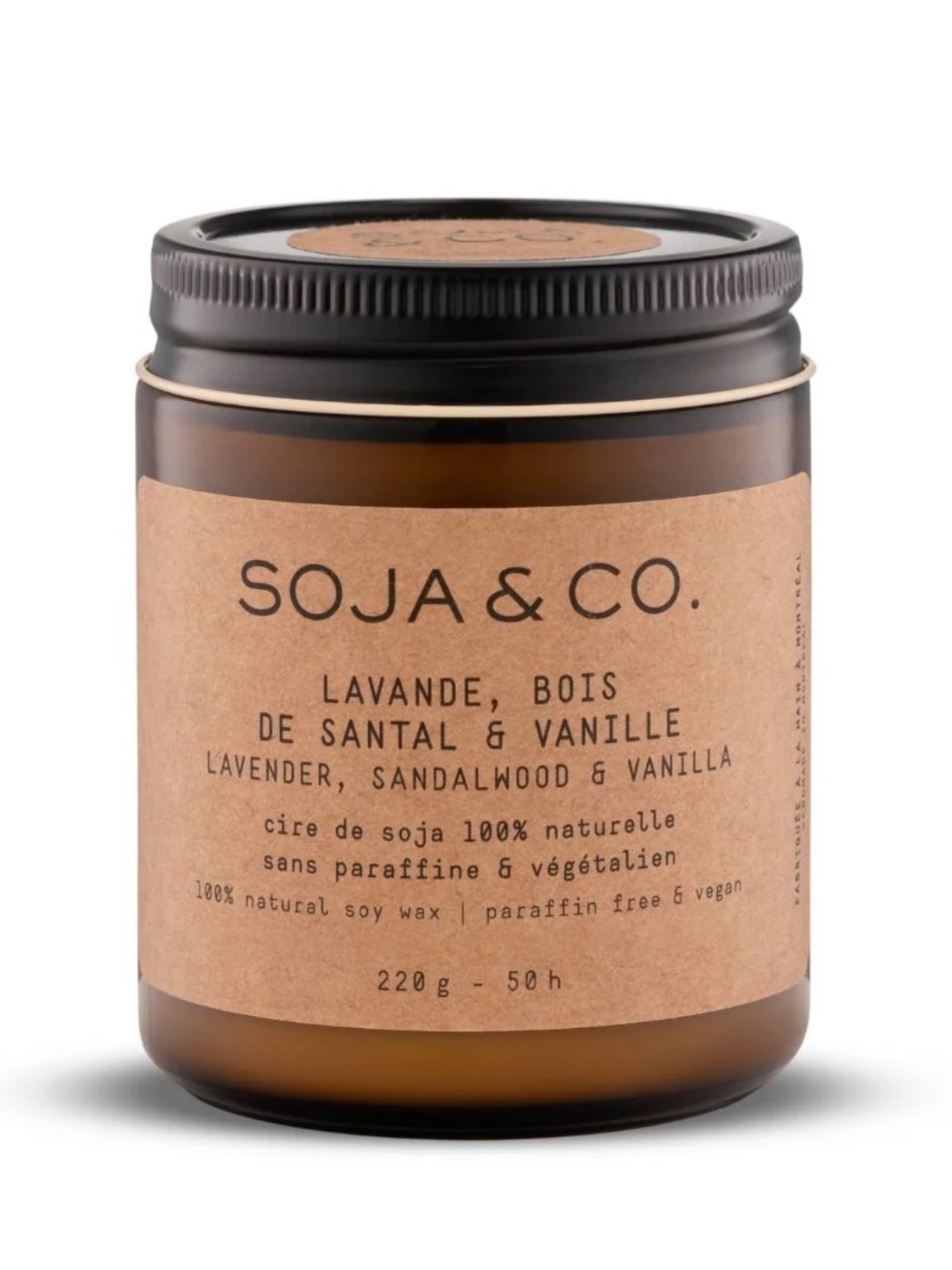 Bougie | Lavande, Bois de santal & Vanille SOJA & CO Bougie | Lavande, Bois de santal & Vanille SOJA & CO