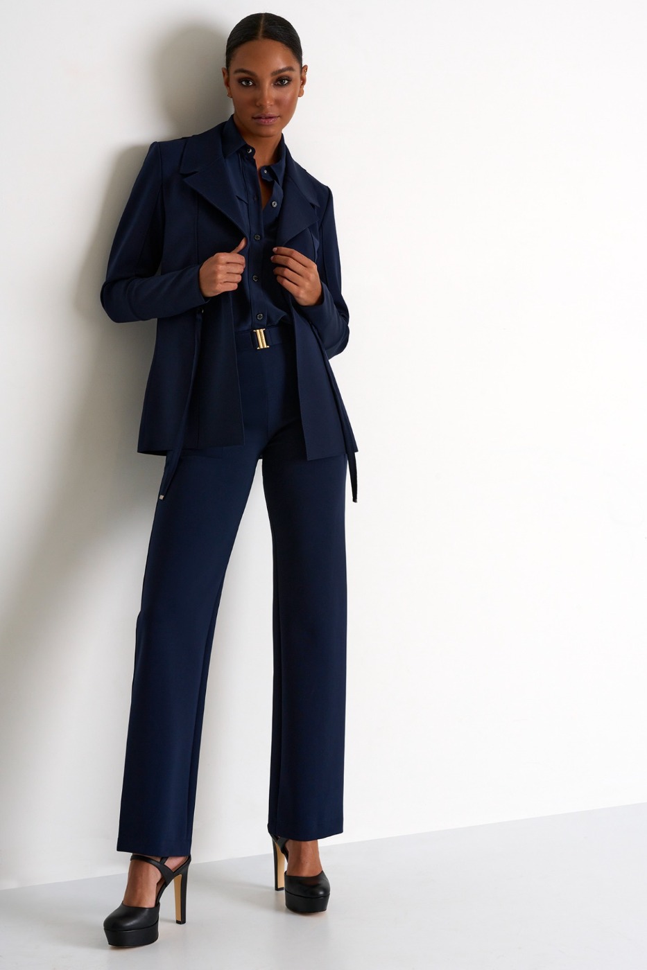 Blazer en Jersey 3D Structuré Sofia Shan 52227-78 Blazer en Jersey 3D Structuré Sofia Shan 52227-78