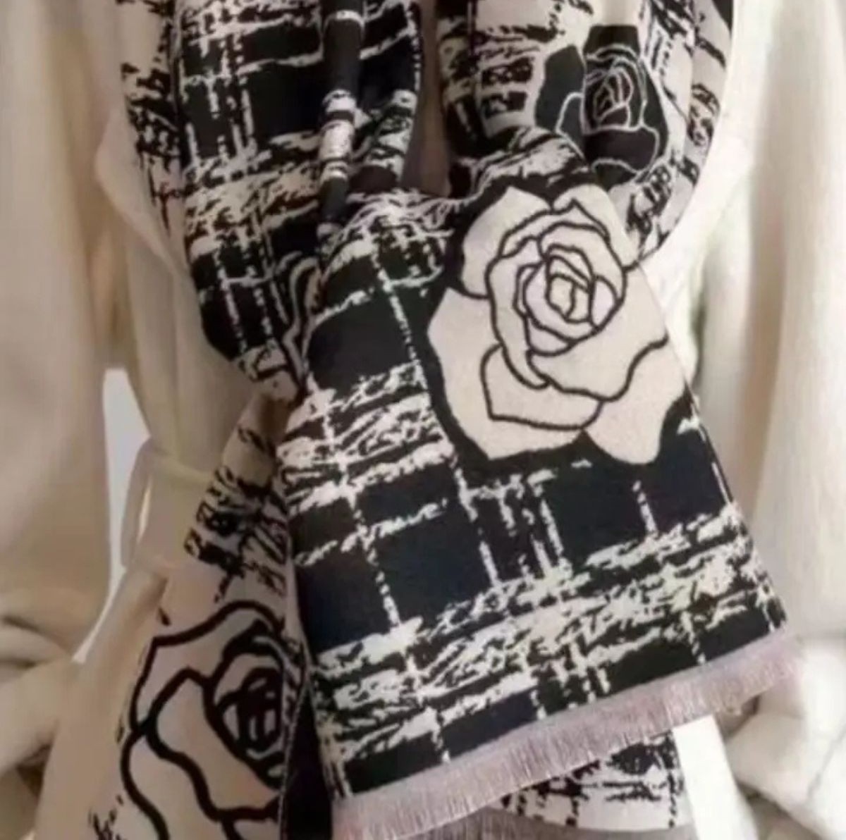 Écharpe floral LUV & Co Écharpe floral LUV & Co