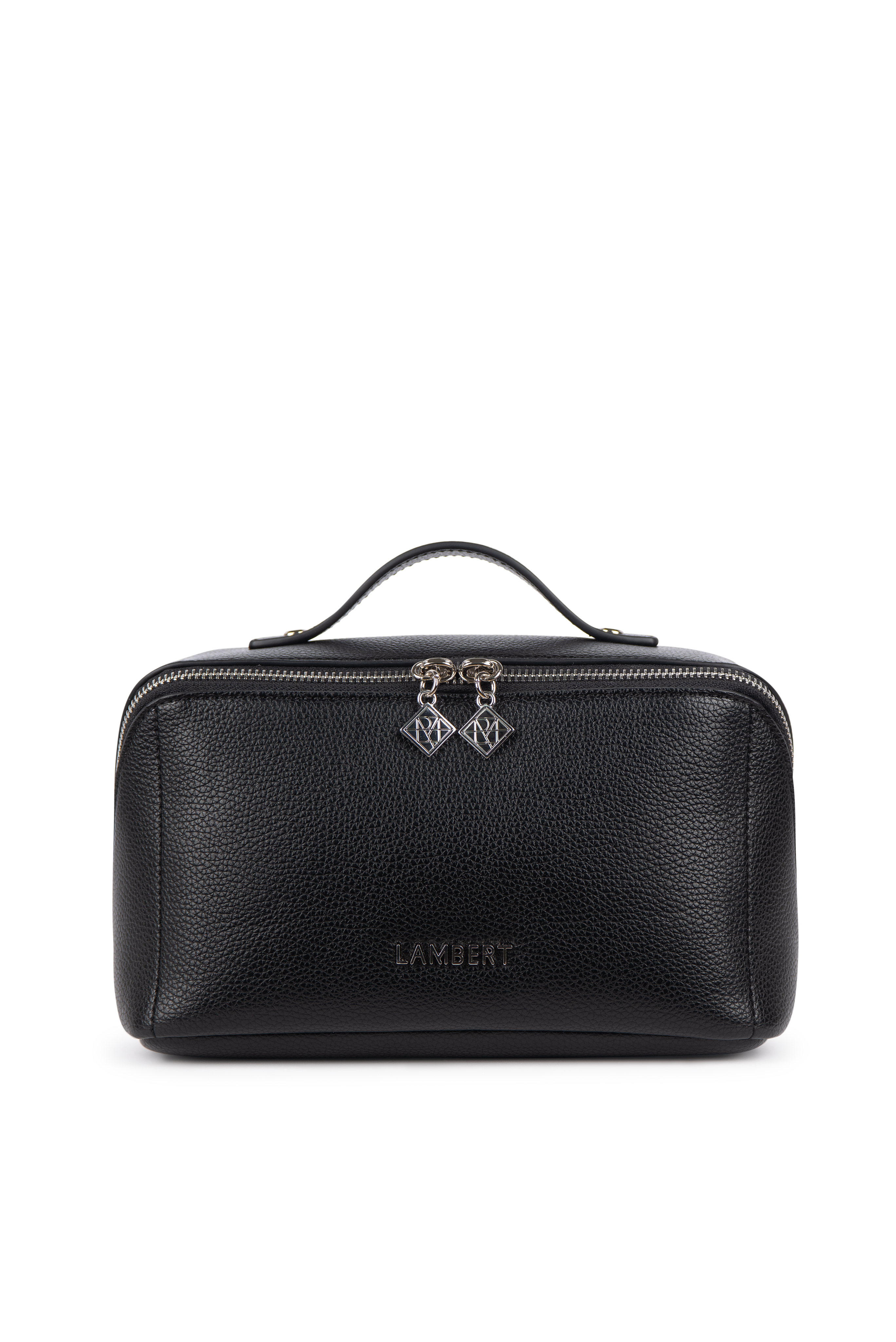  Le Jolie - Trousse à maquillage en cuir vegan noir Lambert
