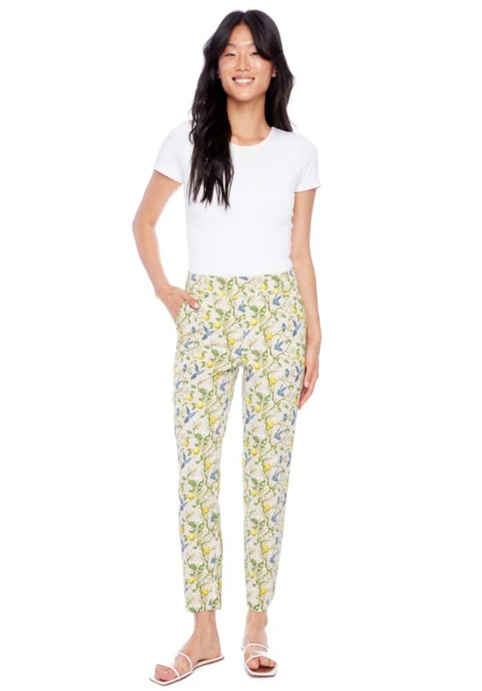 Pantalon jambe droite Chloe Birdy Amalfi ILTM 256034
