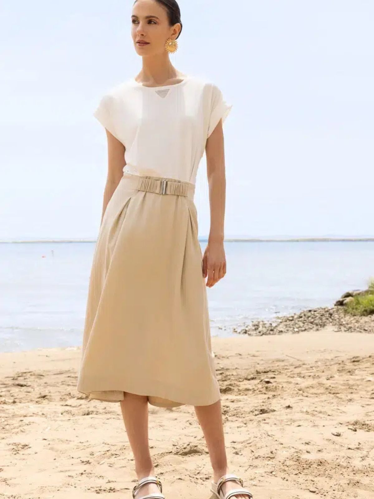 Robe à manches courtes Alison Sheri 