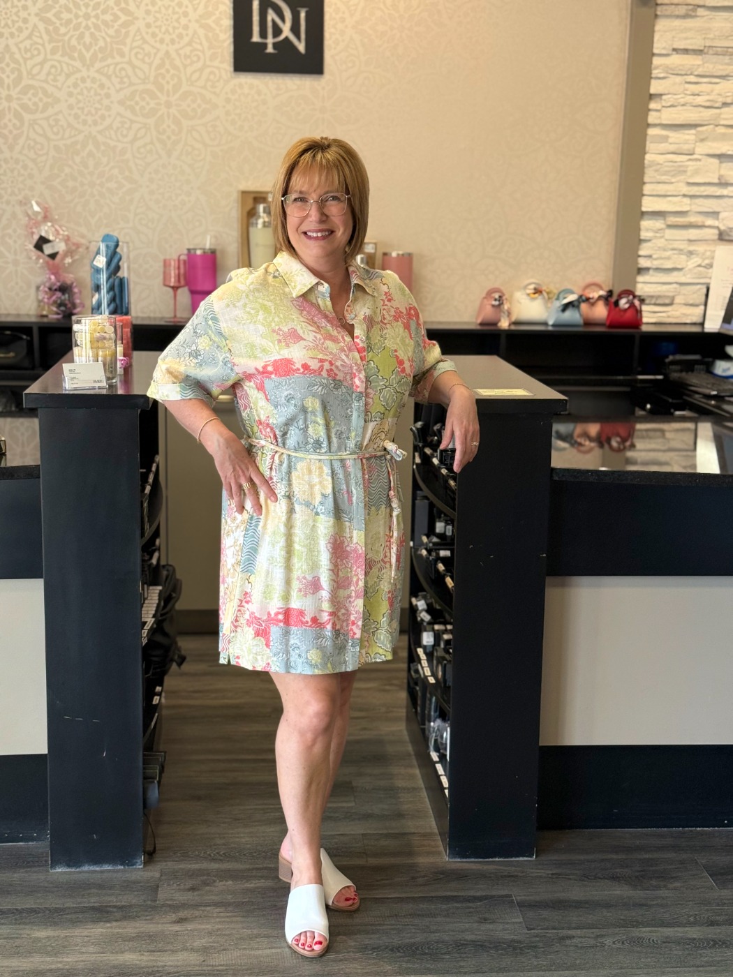 Robe chemise à manche courte Mink Pink 2502478