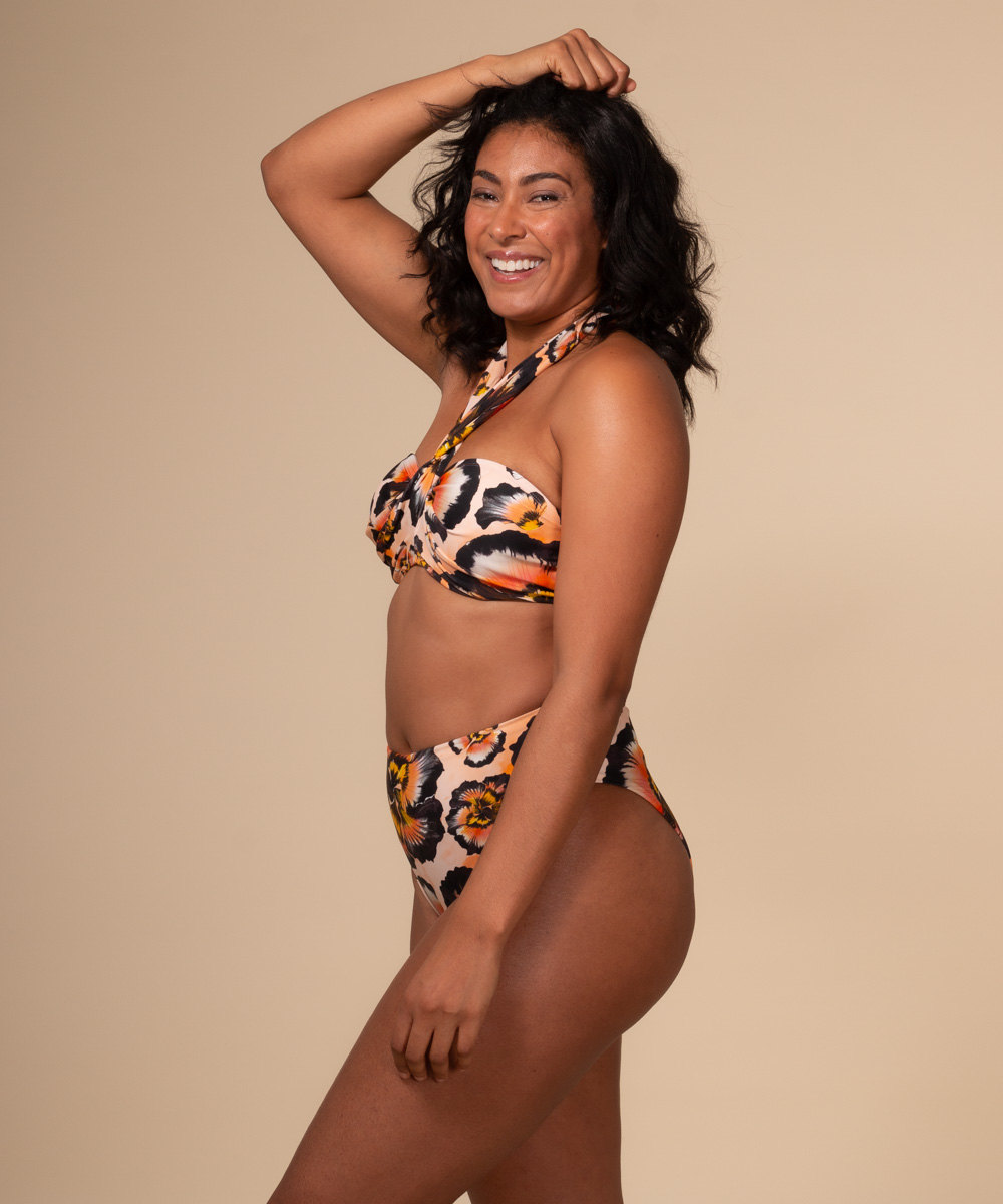 Bas de bikini taille haute Grace Byron Bay BZ032 