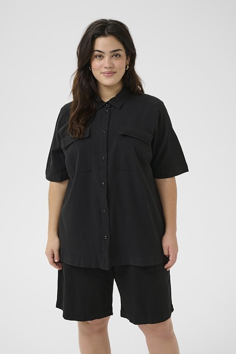 Blouse à manches courtes Kaffe Curve 10582893