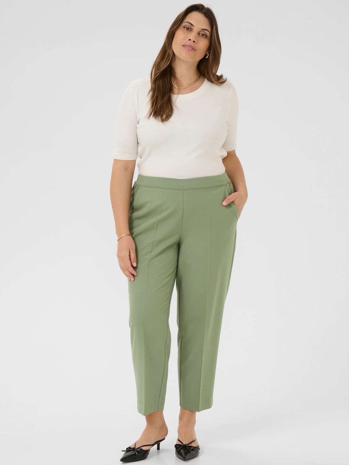 Pantalon 7/8 KCsakira Kaffe Curve 