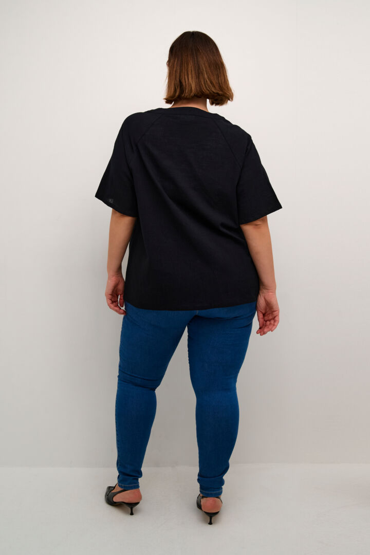 Blouse à manches courtes Kaffe Curve 10582337