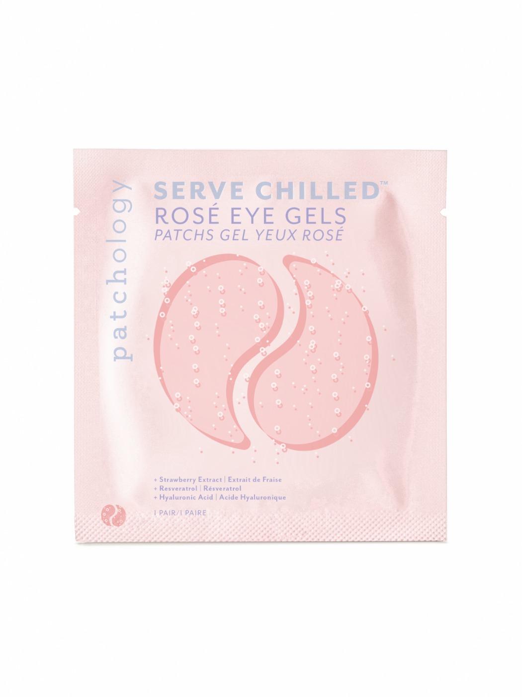 Patchs yeux Rosé hydratants – effet frais et revitalisant