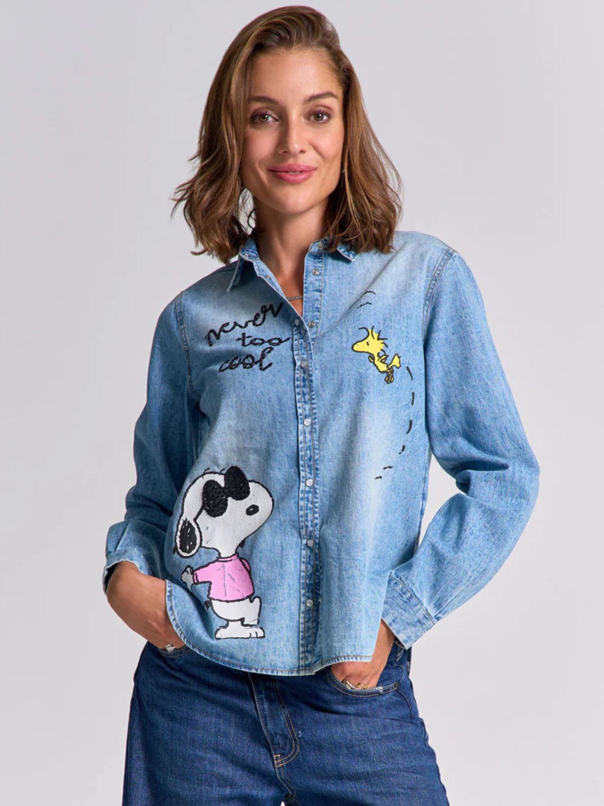 Chemise en jeans 