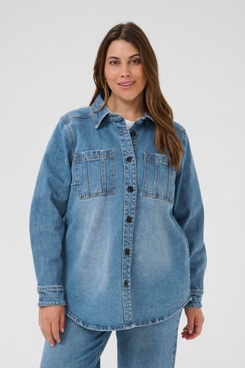 Jacket en jeans Kaffe Curve 